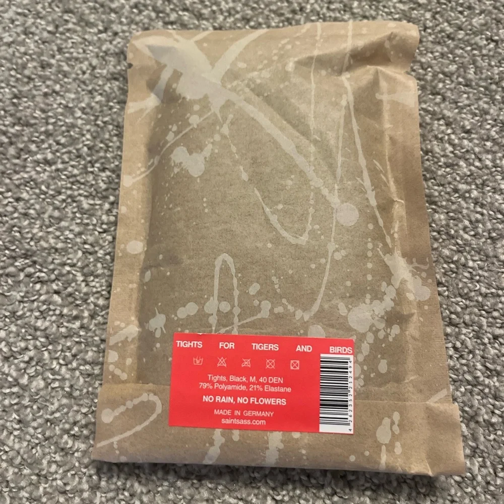 Saint sass tights - no rain, no flowers - Picture 7 of 8